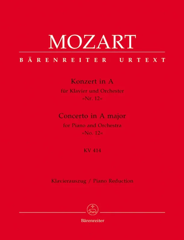 Mozart: Piano Concerto No 12 K414