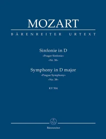 Mozart : Symphony No.38 in D (K.504) (Prague) (Urtext). : Study score: (Barenreiter)