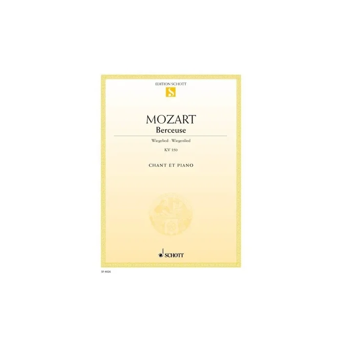 Mozart, Wolfgang Amadeus – Berceuse KV 350