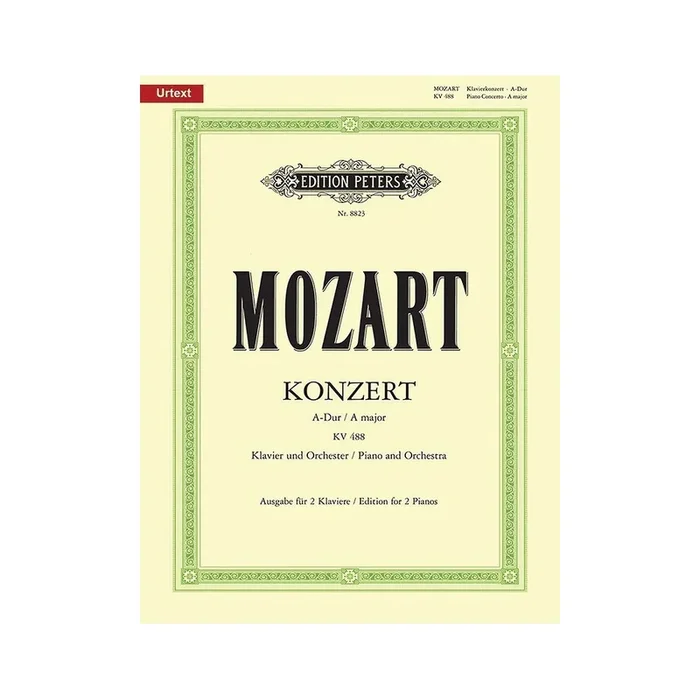Mozart, Wolfgang Amadeus – Concerto No.23 in A K488