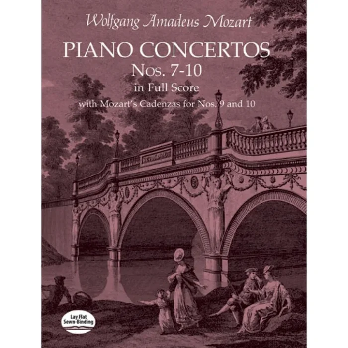 Mozart, Wolfgang Amadeus – Piano Concertos Nos. 7-10 In Full Score