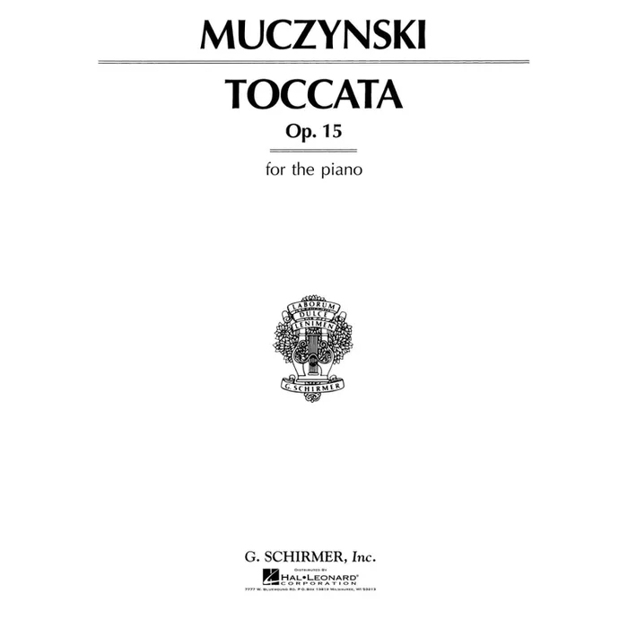 Muczynski, Robert – Toccata, Op. 15
