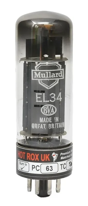Mullard UK EL34 with original Box and tested