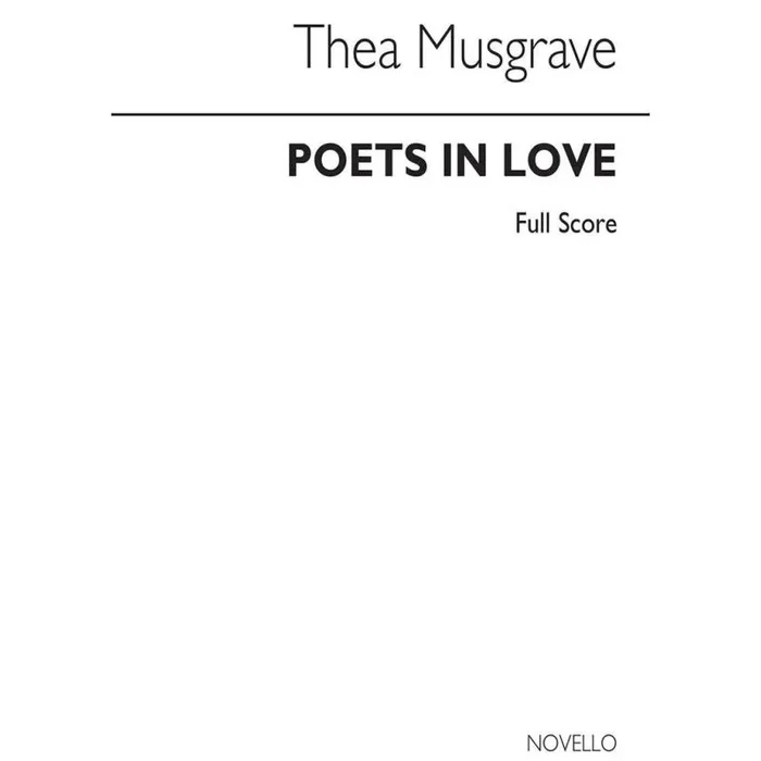 Musgrave, Thea – Poets In Love