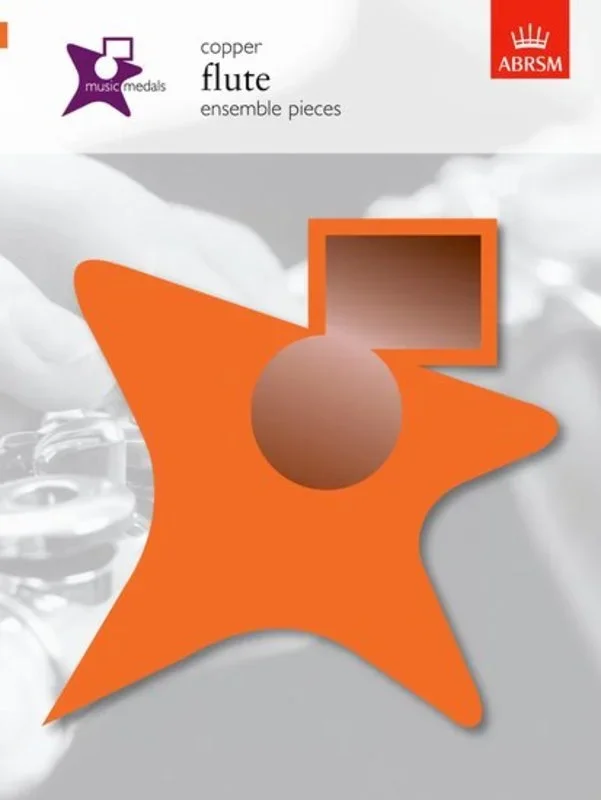 Music Medals Flute Ensemble Pieces – Copper