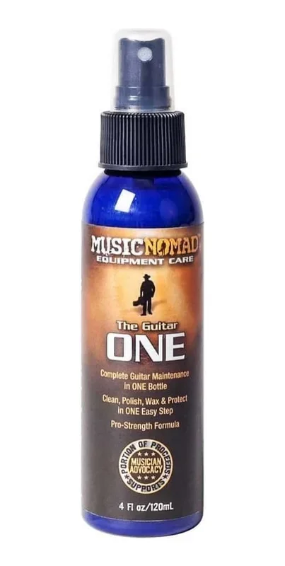 Music Nomad All in One Cleaner for Gloss Finishes – 120ml Spray Bottle