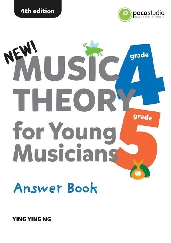 Music Theory For Young Musicians – Grade 4-5 Answer Book (4th Edition)