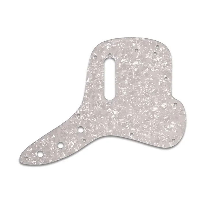 Musicmaster Bass – White Pearl White/Black/White 3 ply Lamination