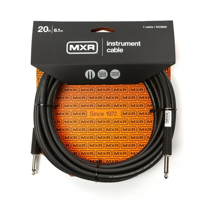 MXR 20 FT INSTRUMENT CABLE with STR Plugs