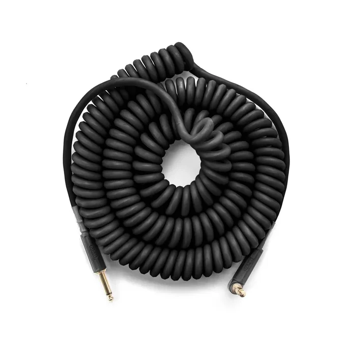 MXR DCICB30R Coil Instrument Cable, Right/Right, 30ft, Black