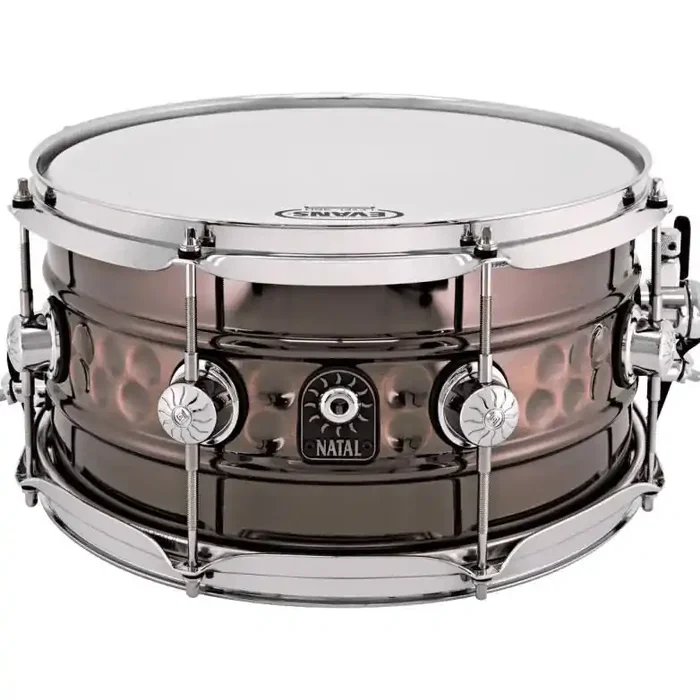 Natal Cafe Racer Beaded Steel Snare Drum 14 x 7″
