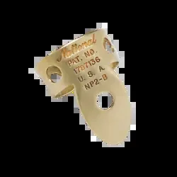 National (NP2B) Brass Steel Finger Pick