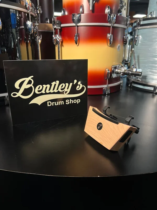 Native Tongue Percussion 6 ” Solid Maple Rhymblock with RhymClips RCP-RW6-M