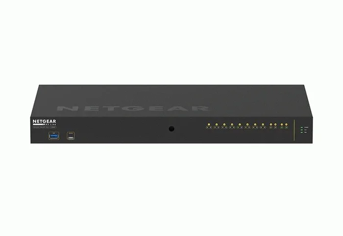 Netgear Av Line 10-Port Managed Switch, Utra90 Poe++(8) 720W, Gbe(2), Sfp+(2), Life Wty