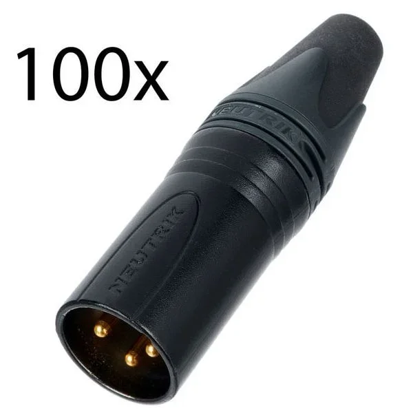 Neutrik NC3 MXX-B 100x