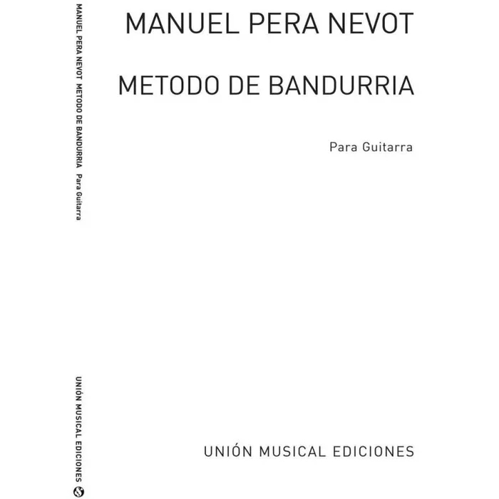 Nevot, Manuel Pera – Metodo De Bandurria