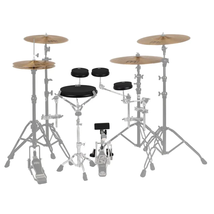 ~NEW~ Meinl MPPK4 Marshmallow Practice Pad 4-Piece Kit w/ 18 ” Crash