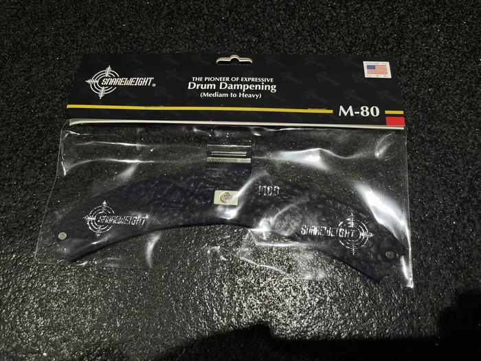 ~NEW~ Snareweight M80 Dark Purple Magnetic Drum Dampener