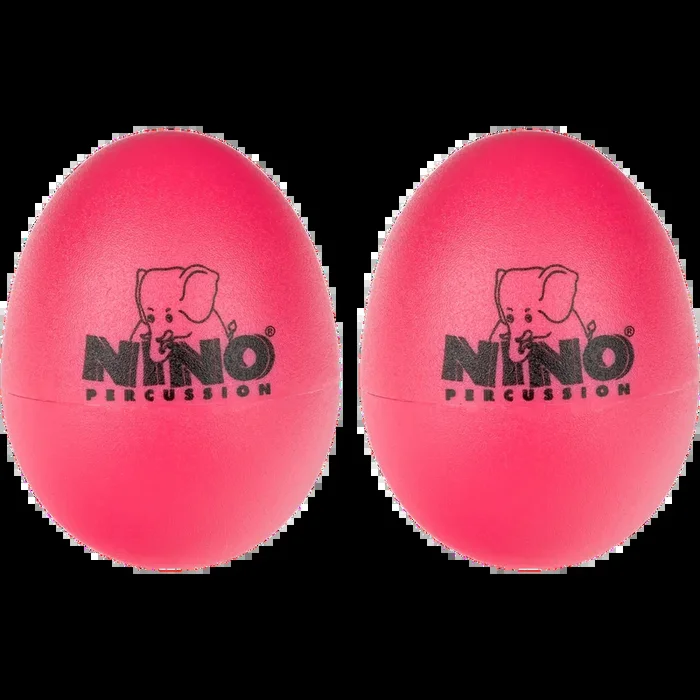 Nino Egg Shaker Pair – Strawberry Pink