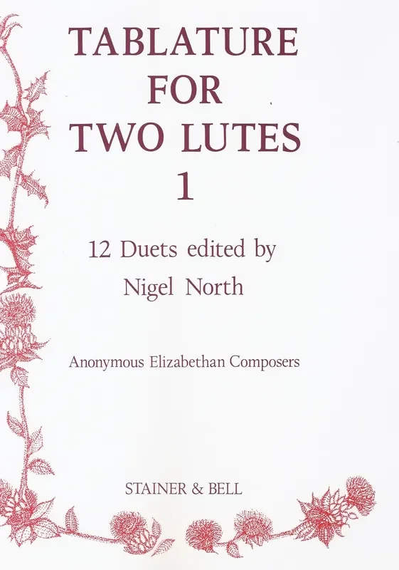 North (ed.) Tablature for 2 Lutes, Vol. 1