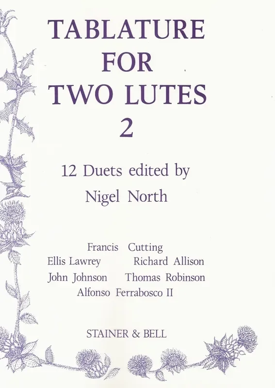 North (ed.) Tablature for 2 Lutes, Vol. 2