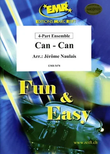 Offenbach: Can-Can: 4 Part: Mixed Ensemble (Naulais)