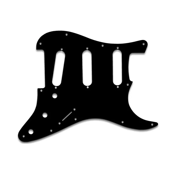 Old Style 11 Hole Strat – Black Cream Black