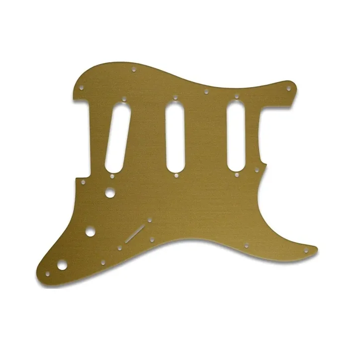 Old Style 11 Hole Strat – Brushed Gold