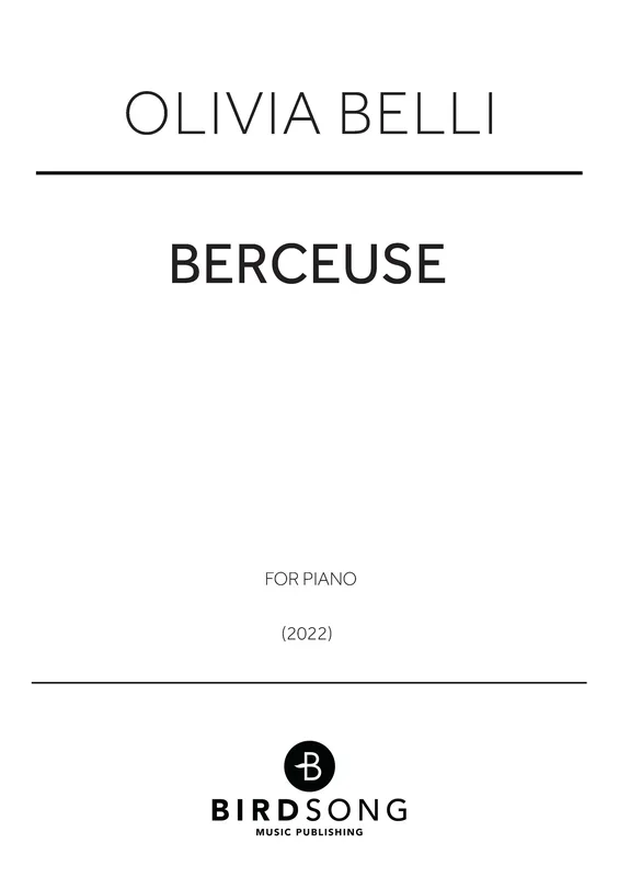 Olivia Belli : Olivia Belli : Berceuse – Piano – Faber Digital