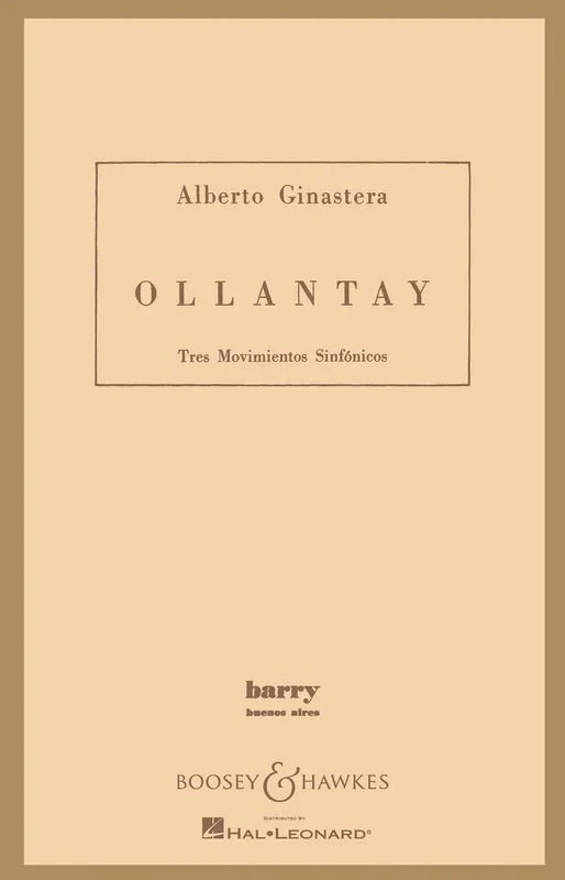 Ollantay Stdy Sc Book