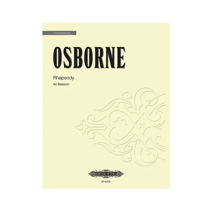 Osborne, Willson – Rhapsody for Bassoon