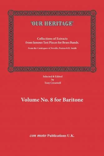 Our Heritage Vol.8 Bb Baritone Solo