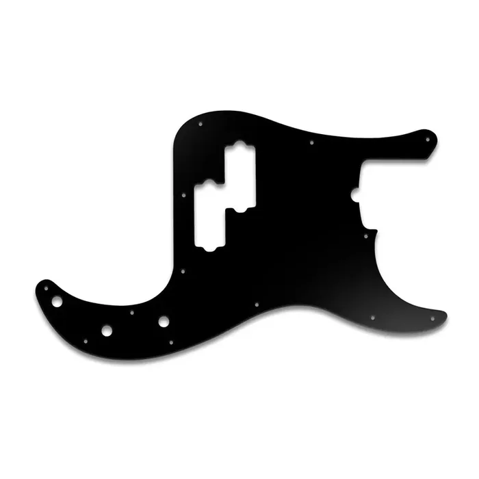 P Bass American Standard – Matte Black .090″ / 2.29mm thick, with bevelled edge.