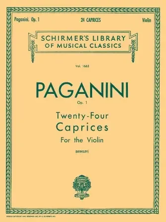 Paganini – Op.1 Twenty Four Caprices for Violin (Berkley)