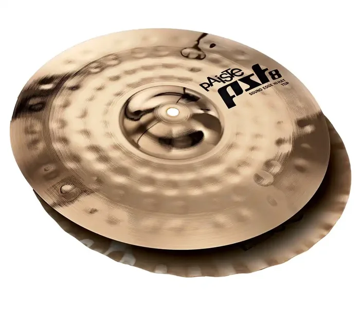 Paiste PST8 Reflector Sound Edge Hi Hat Cymbals 14″