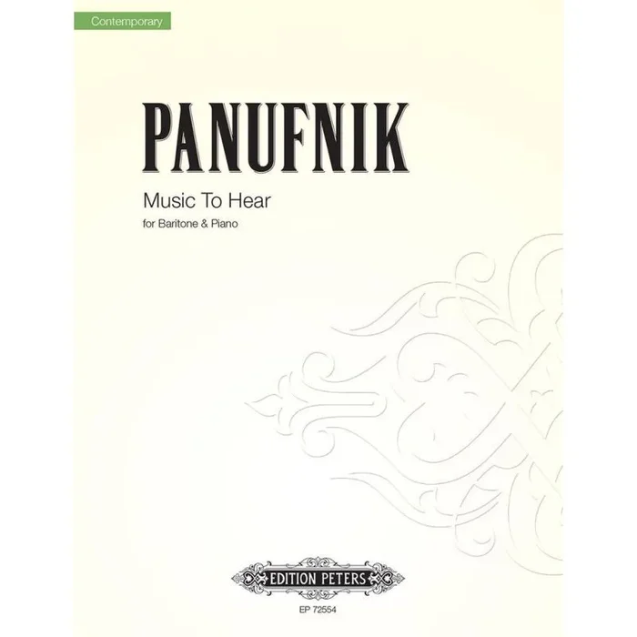 Panufnik, Roxanna – Music to Hear