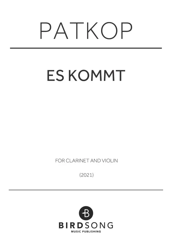 PatKop : PatKop : es kommt – Clarinet, Violin – Faber Digital