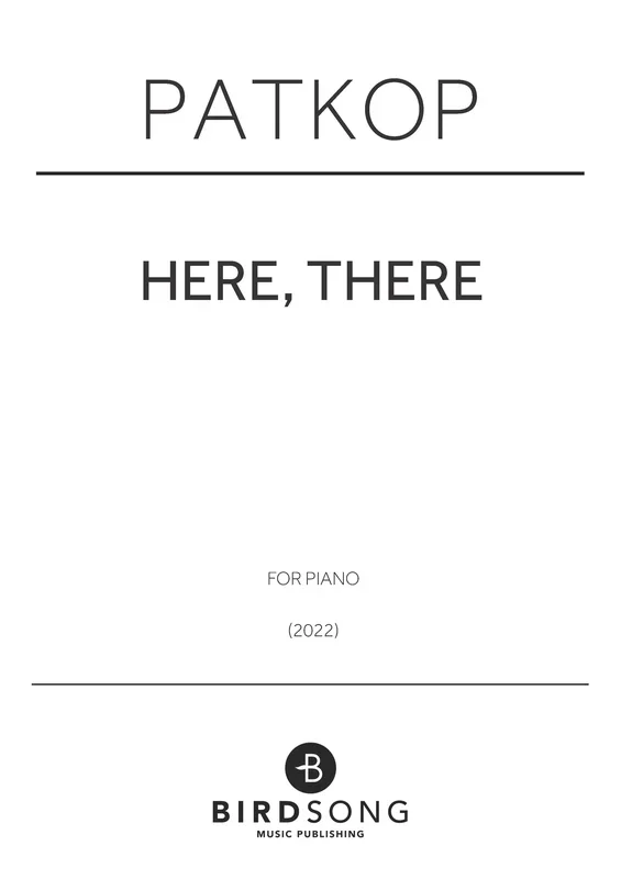 PatKop : PatKop : here, there – Piano – Faber Digital