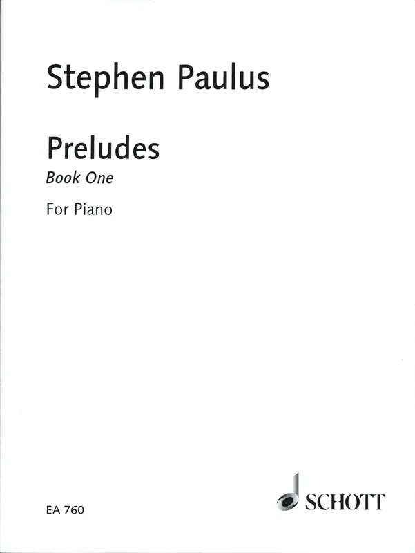 Paulus: Preludes – Book 1