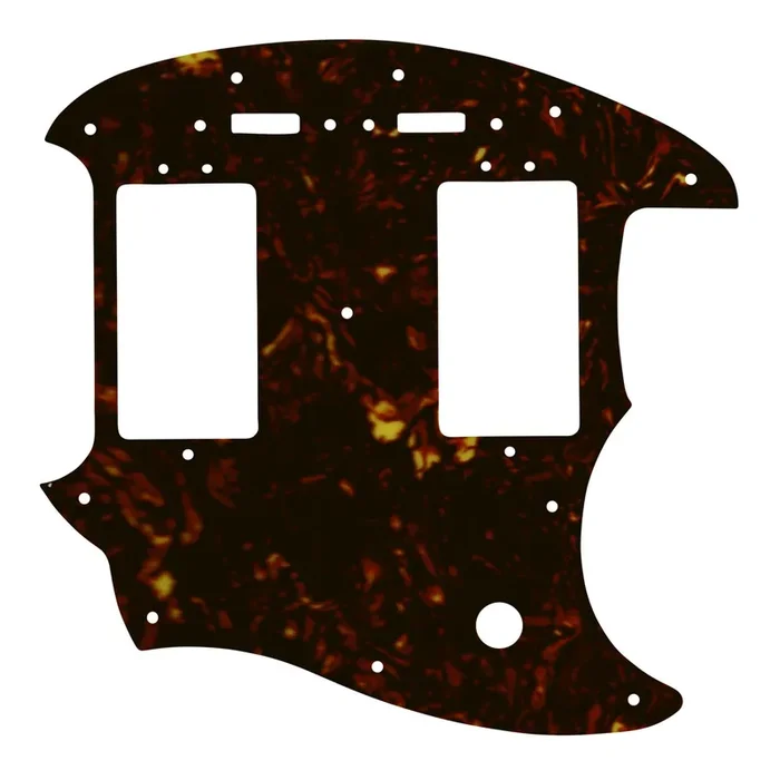 Pawn Shop Mustang Special – Dark Brown Celluloid Tortoiseshell W/B/W Lamination