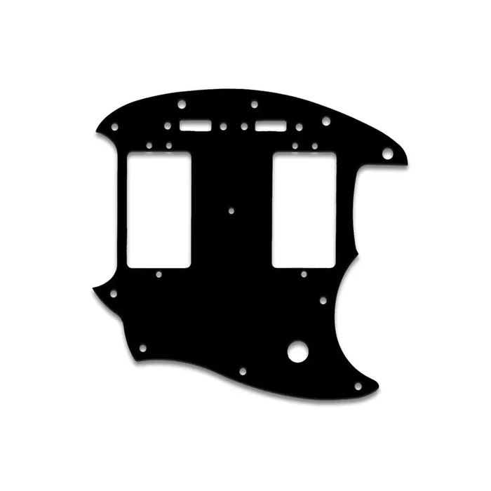 Pawn Shop Mustang Special – Solid Shiny Black .090″ / 2.29mm thick with bevel