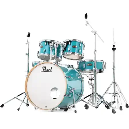 Pearl Decade Maple 20″ Ice Mint 5 Piece Drum Kit including Hardware