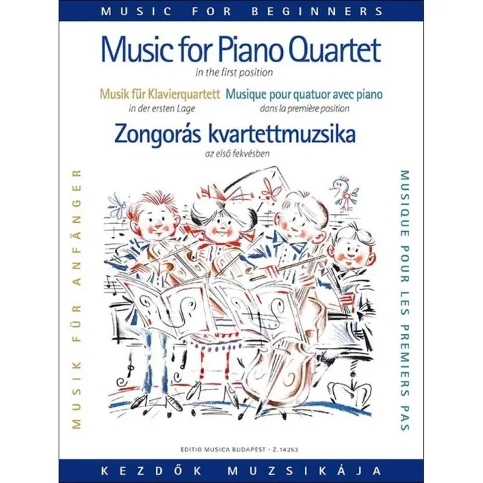 Pejtsik, Arpad – Music for piano quartet for beginners (F