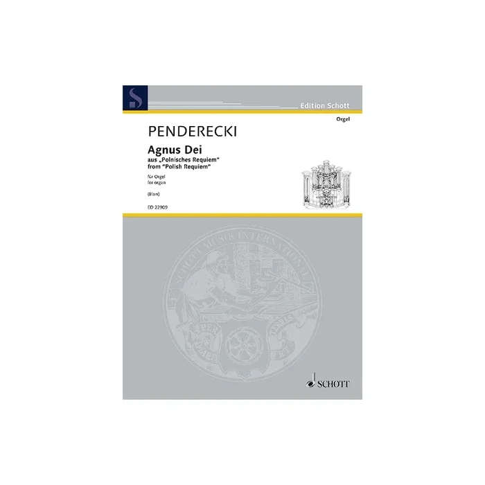 Penderecki, Krzysztof – Agnus Dei