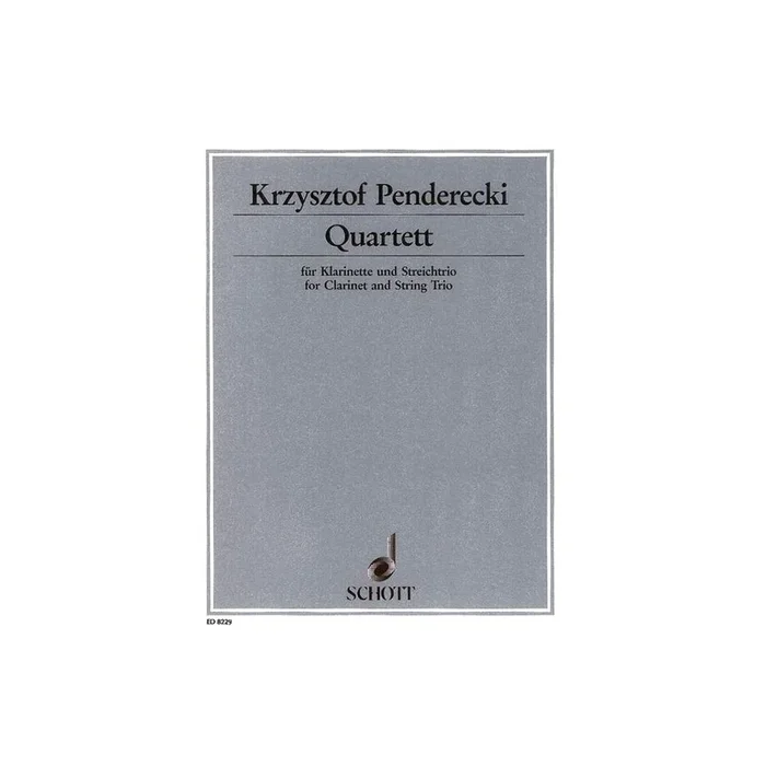 Penderecki, Krzysztof – Quartet