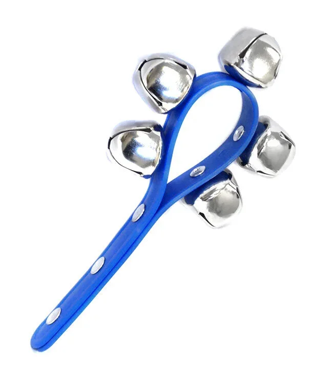 Percussion Plus 5-Sleigh Bells on Plastic Handle Sound Effect