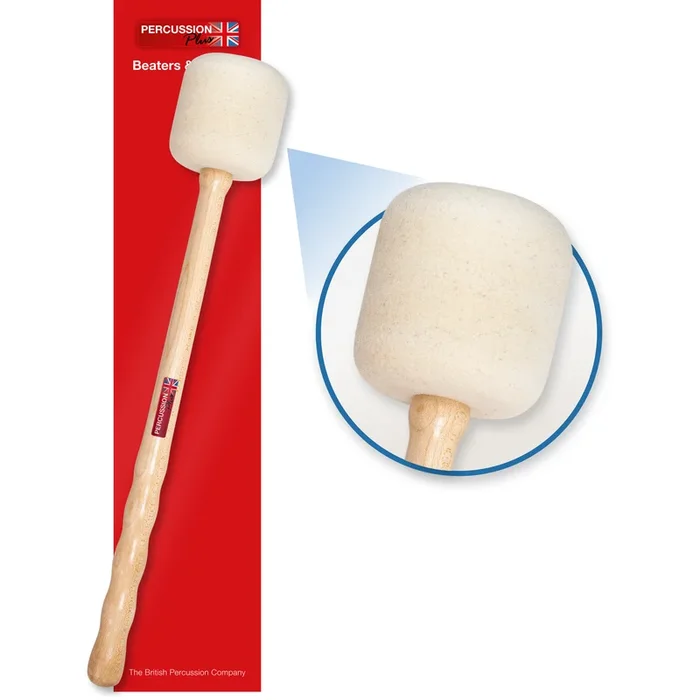 Percussion Plus PP283 felt bass drum mallet – hard
