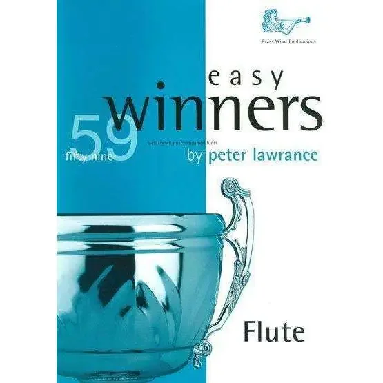 Peter Lawrence 59 Easy Winners incl. CD (for Flute)