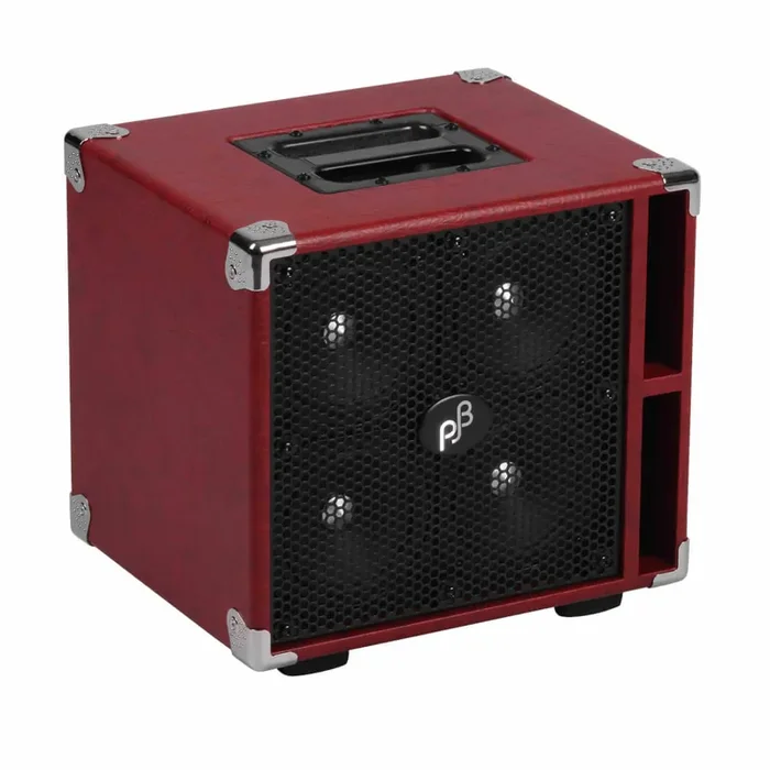 Phil Jones Bass (PJB) Piranha C4 4×5″ Speaker Cabinet – Red