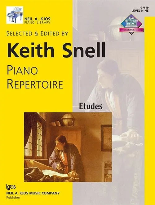 Piano Repertoire: Etudes – Level Nine